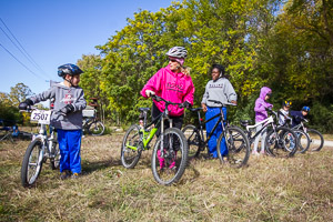 FORC volunteers teaching bike skills during the 2012 TAKMBD.